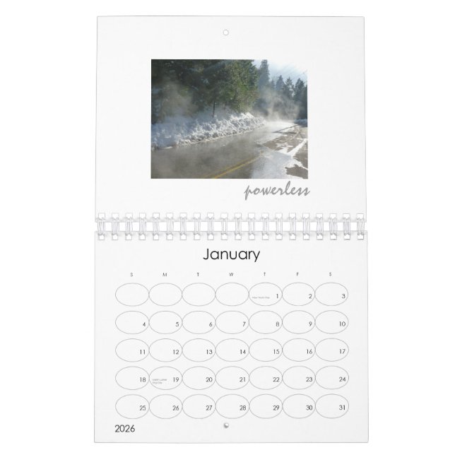 12 Stufenkalender Kalender (Jan 2026)