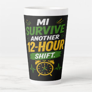 12-Stunden-Schicht Benutzerdefinierte jamaikanisch Milchtasse