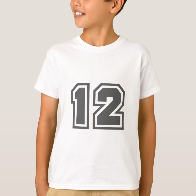 12 T-Shirt (Vorderseite)