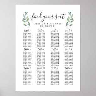 12 Tableau Grandes places Mariages