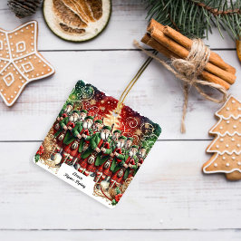 12 Tage Weihnachten 11 Rohrleitungen Keramikornament