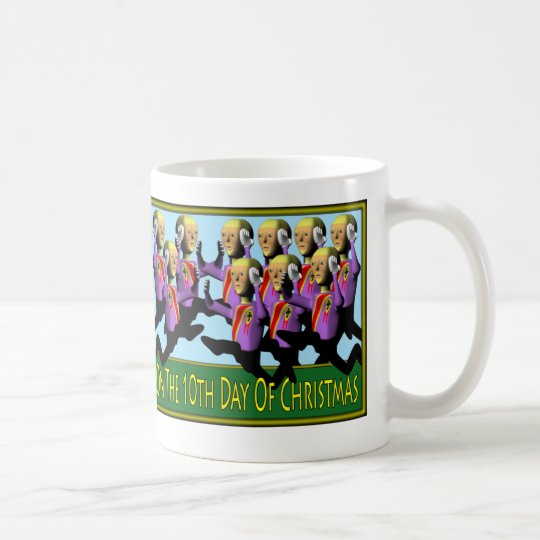 12 Tage Weihnachten 9-10 Kaffeetasse