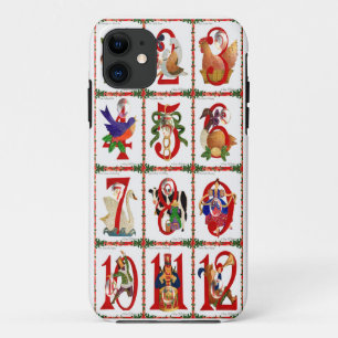 12 Tage Weihnachts Quilt Druckgeschenke Case-Mate iPhone Hülle