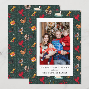 12 Tage Weihnachtsfeiertag Familie Foto