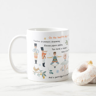 12 Tage Weihnachtsurlaub Traditionelle Klassik Kaffeetasse