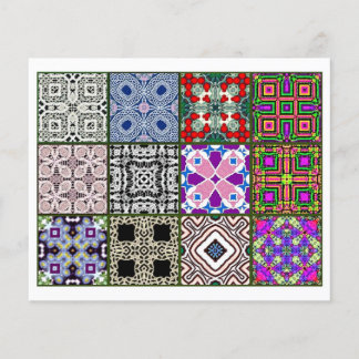 12 verschiedene Teebeutel - Origami-Falten Flyer