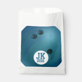 12 von 12 Blue Bowling Ball Custom Gevor Bag Geschenktütchen