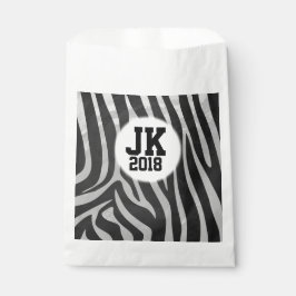 12 von 12 Zebra Custom Gevor Bag Geschenktütchen
