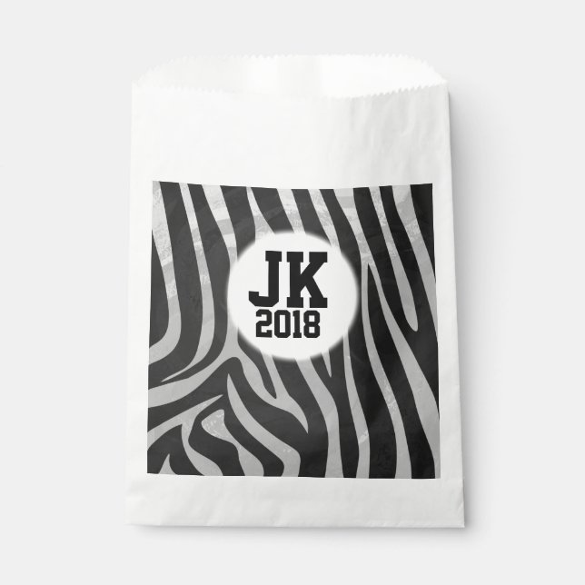 12 von 12 Zebra Custom Gevor Bag Geschenktütchen (Vorderseite)