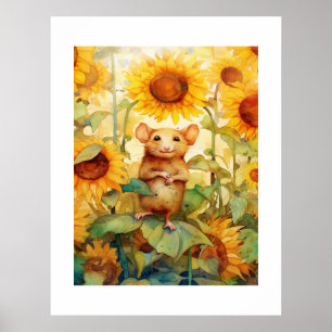 12 von 17 Sonnenblumengarten Miceville Poster