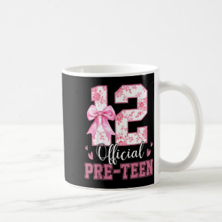 12 Vor-Teenager-Kokette 12 Jahre alt 12. Geburtsta Kaffeetasse