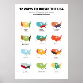12 Ways to Break the USA Poster