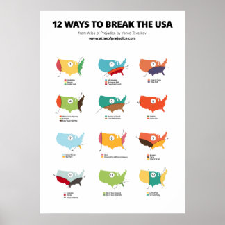 12 Ways to Break the USA Poster