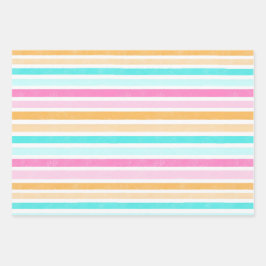 12 Weihnachtstage im Beach Retro Weihnachten Geschenkpapier Set