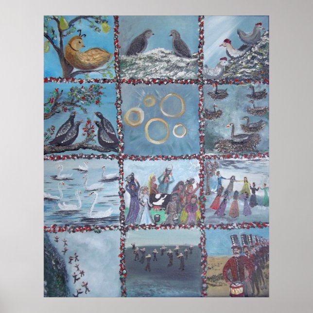 12 Weihnachtstage Poster (Vorne)