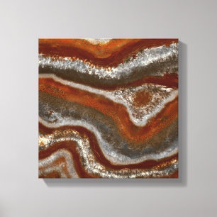12" X12" abstrakt von einer Fliese Leinwanddruck