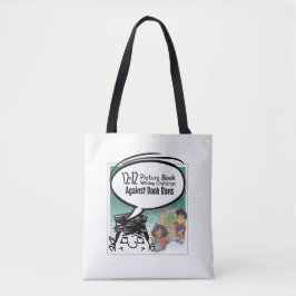 12 x 12 gegen Buchbänke Tote Bag Tasche