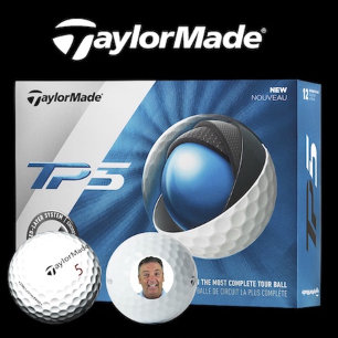 12 x balles de golf TaylorMade TP5 avec photo pers