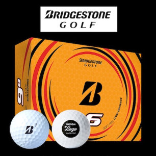 12 x Bridgestone e6 Golfbälle mit individuellem Lo