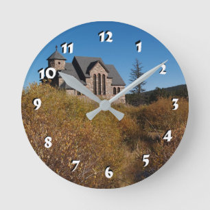 12 Zahl-Wahlen zum zu wählen --Kirchen-Uhr Runde Wanduhr