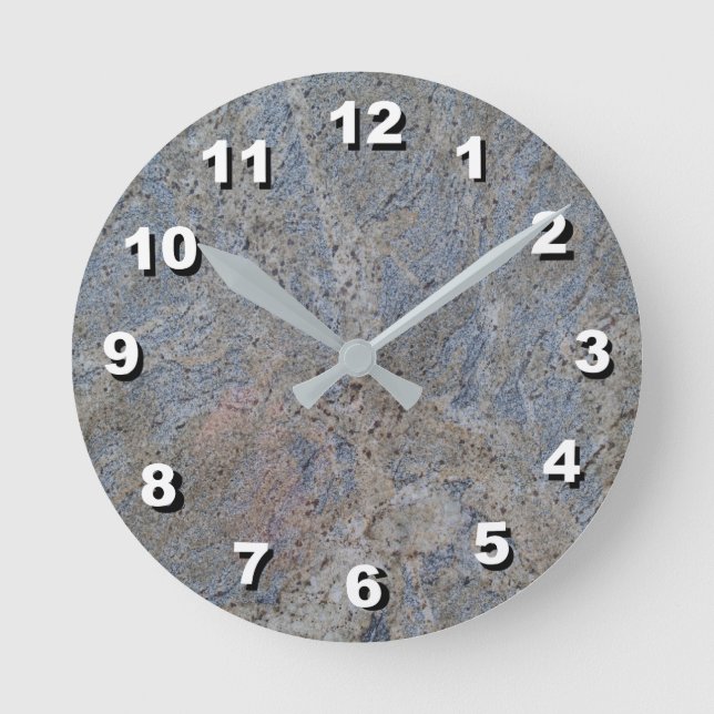 12 Zahlenoptionen zur Auswahl der blauen Uhr für g (Vorderseite)