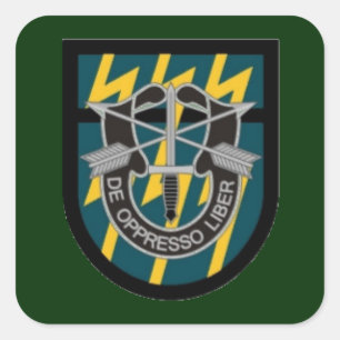 12E GROUPE DES FORCES SPÉCIALES STICKERS FLASH/DUI