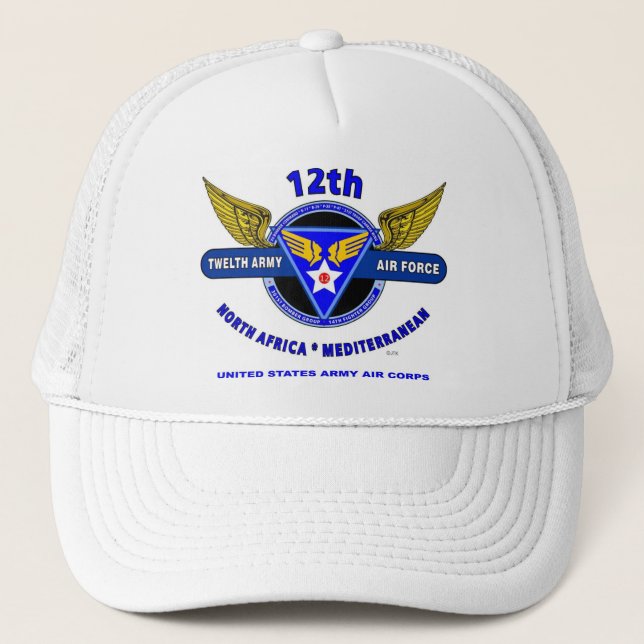 12ème Casquette de camionneur de la deuxième (Devant)
