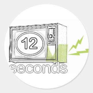 12sekunden.tv Aufkleber