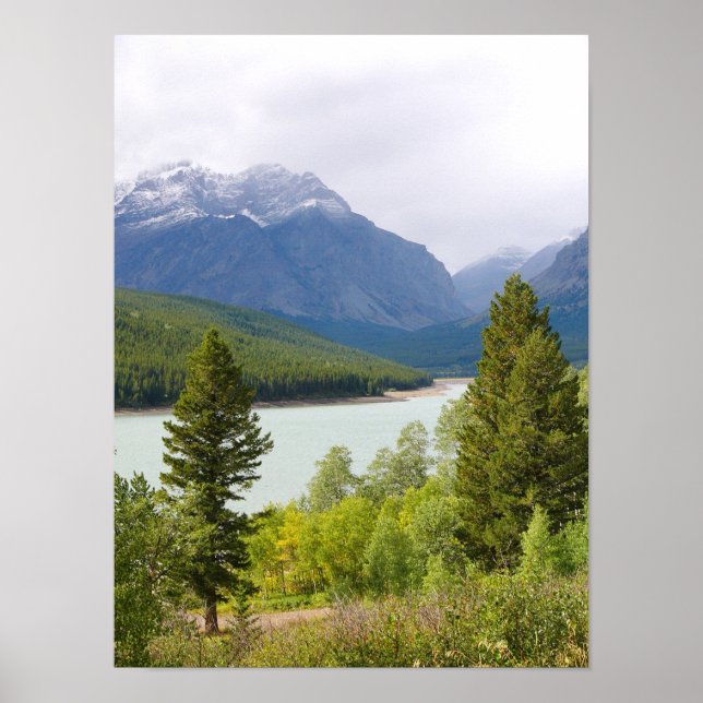 12x16 Poster du parc national des Glaciers (Devant)