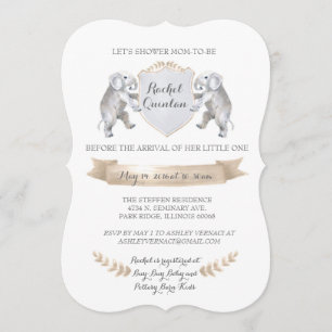 12x18 Baby Shower Einladung