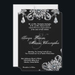 12x18 Diamond Jewelry Necklace Wedding Einladung<br><div class="desc">Diese 12x18 Sized beautiful wedding Einladung ist elegant und elegant zugleich. Es ist auf elegantem 90lb Leinenkopfpapier bedruckt und hat eine wunderschöne texturale Oberfläche mit geprägten Leinenauflagen. Ideal für Ihre feierlichsten Einladungen und Veranstaltungshinweise. Diese sind mit Standard-weißen Umschlägen versehen. Wir haben eine ganze Linie für dieses Design hier im zazzle-Geschäft...</div>