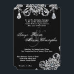 12x18 Diamond Jewelry Necklace Wedding Einladung<br><div class="desc">Diese 12x18 Sized beautiful wedding Einladung ist elegant und elegant zugleich. Es ist auf elegantem 90lb Leinenkopfpapier bedruckt und hat eine wunderschöne texturale Oberfläche mit geprägten Leinenauflagen. Ideal für Ihre feierlichsten Einladungen und Veranstaltungshinweise. Diese sind mit Standard-weißen Umschlägen versehen. Wir haben eine ganze Linie für dieses Design hier im zazzle-Geschäft...</div>