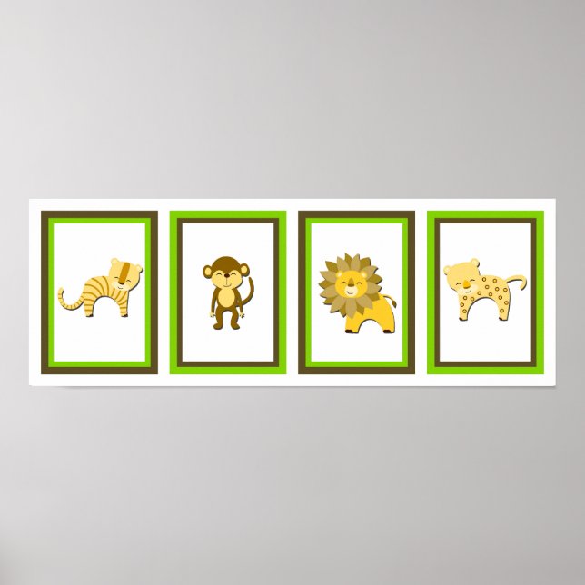 12x18 Dschungel Poster (Vorne)
