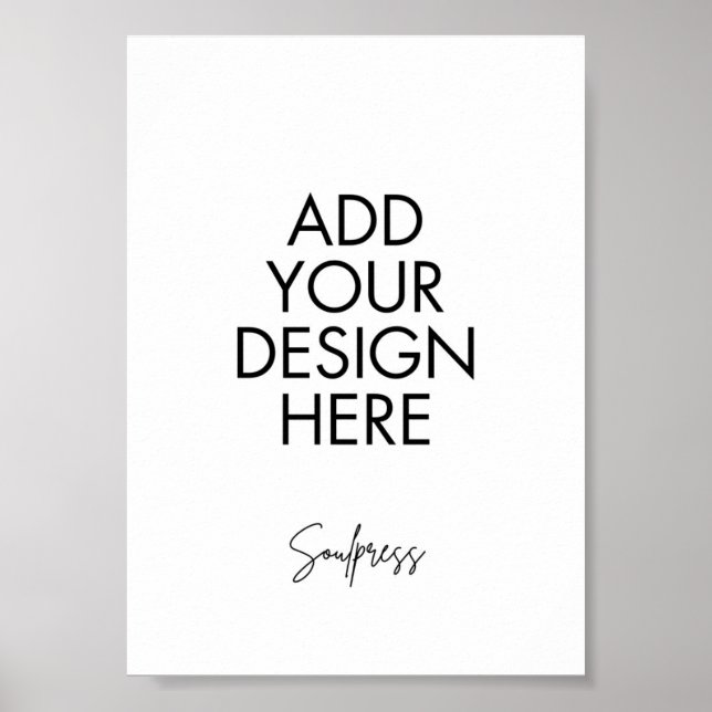 12x18" Eigene Drucken signieren Poster (Vorne)
