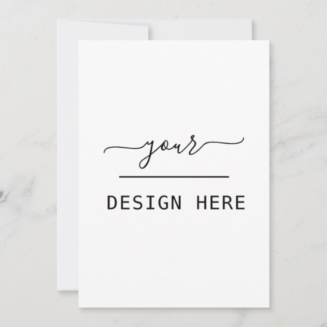 12x18-Einladung Einladung (Vorderseite)