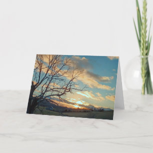12x18 für das unbedruckte Feld Dankeskarte