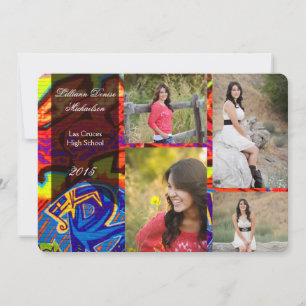 12x18 Graffiti Paint Air Brush Senior Ankündigung