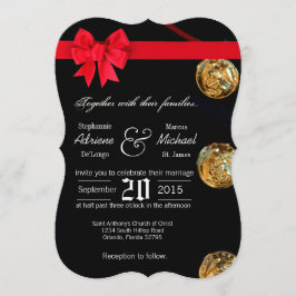 12x18 Marine Dress Blues Uniform Hochzeit Einladun Einladung
