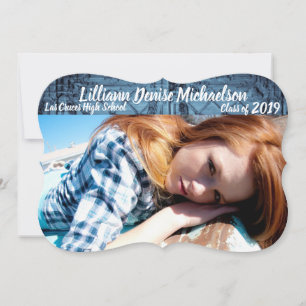 12x18 Senior Announcement Rustic Tin Panel Ceiling Ankündigung