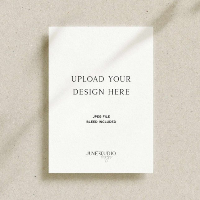 12x18" Single-Seitenkartendruck Menükarte (5x7" Invitation Card Print, single sided card printing, 5x7 inches card printing, custom print menu)