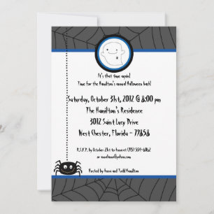 12x18 Spooky Fun Halloween-Party Einladung