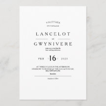 12x18 Text Vorlage Hochzeit einladen.