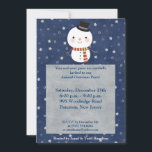 12x18 Top Hat Snowman Einladung<br><div class="desc">Diese 12x18 Sized Christmas Party Einladung ist sowohl trendig als auch elegant. Es ist auf glattem,  lebendigem,  mattem,  110lb-Cover-Papier gedruckt. Enthält 50 % gerecycelt Inhalt. Ideal für Ihre feierlichsten Einladungen und Veranstaltungshinweise. Diese sind mit Standard-weißen Umschlägen versehen.</div>