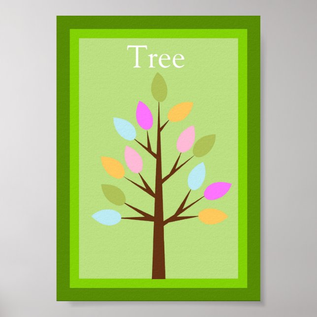 12x18 Tree Forest Friends - The Restaurant Poster (Vorne)