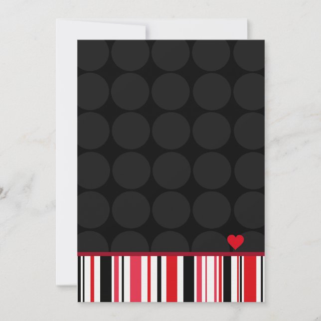 12x18 Valentine Card Einladung (Vorderseite)