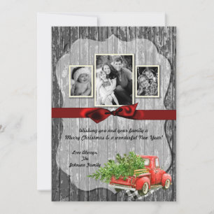 12x18 XMAS Weihnachtsbaumkarte Feiertagskarte
