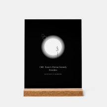 1308 La Divine Comédie de Dante Paradis Minimalist