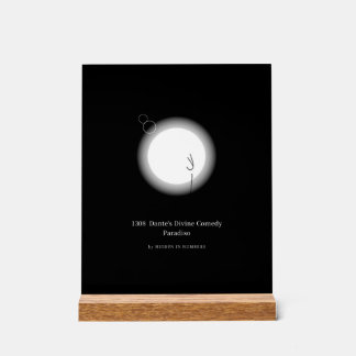 1308 La Divine Comédie de Dante Paradis Minimalist