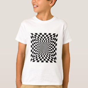 1309062598_Vector_Clipart Schwarz-weiße OPTICAL I T-Shirt