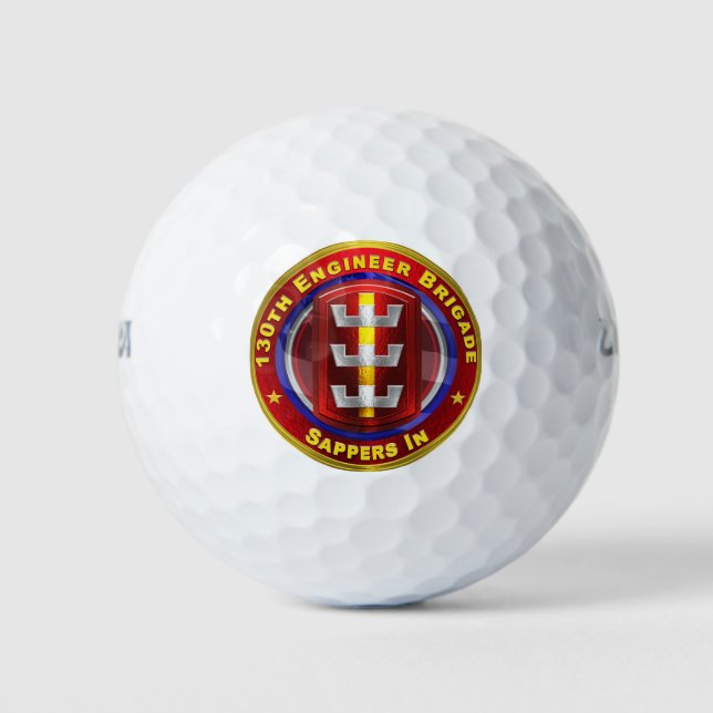 130. Ingenieurbrigade "Sappers in" Golfbälle (Vorderseite)